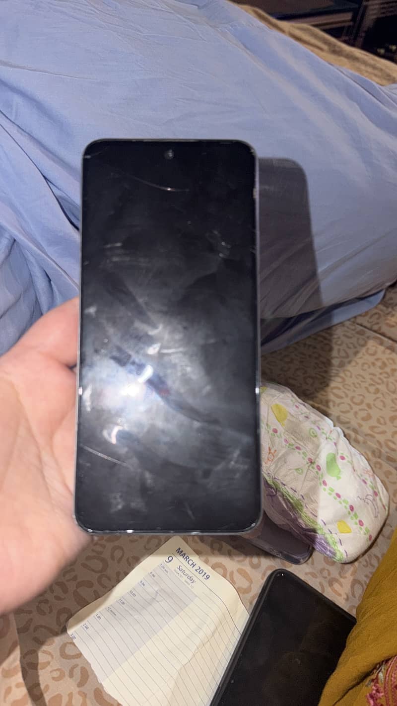 Front screen broken 1