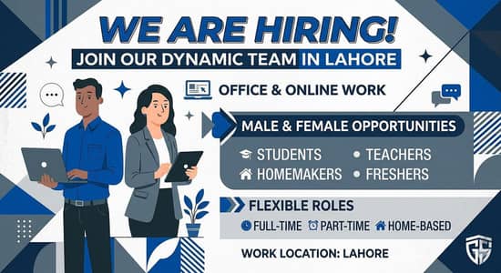 We are Hiring now!!