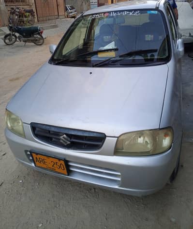 silver suzuki alto 2008
