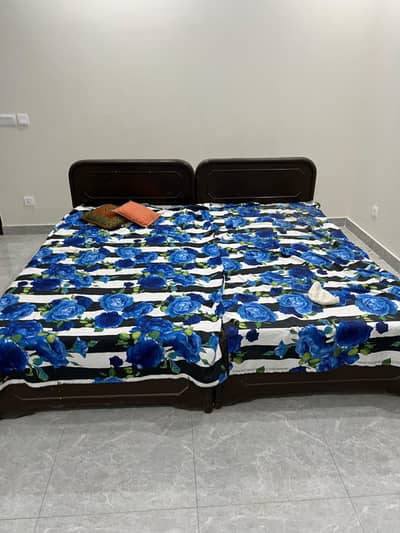 wooden bed for sale