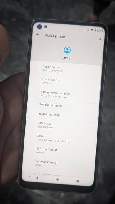 Motorola G Power (2021) 4+64
