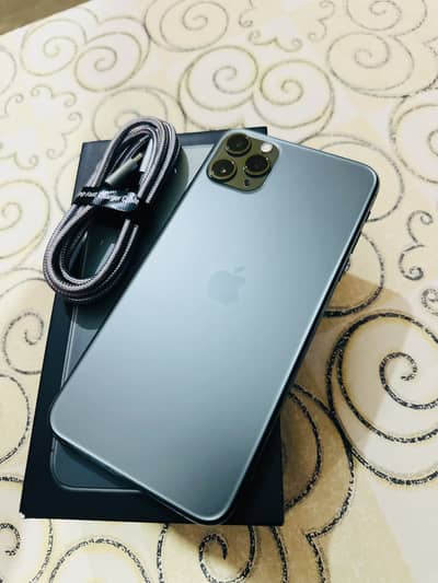iPhone 11 pro max with box non pta Fu 64gb