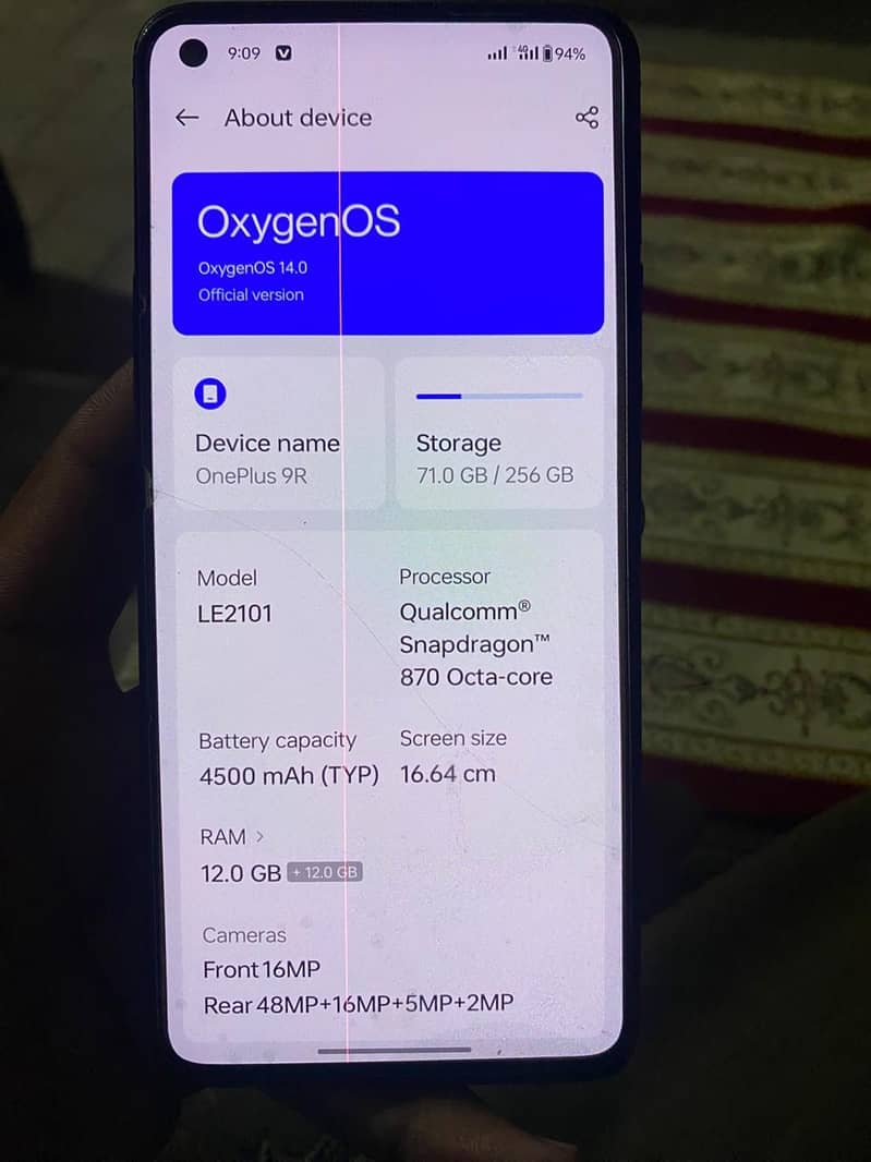 one plus 9r 3