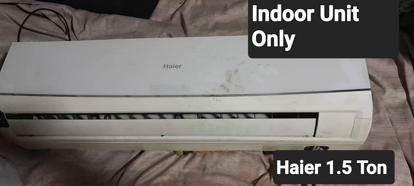 ہائیر 1.5 ٹن، صرف انڈور یونٹ، برائے فروخت 0