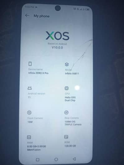 Infinix Zero X Pro