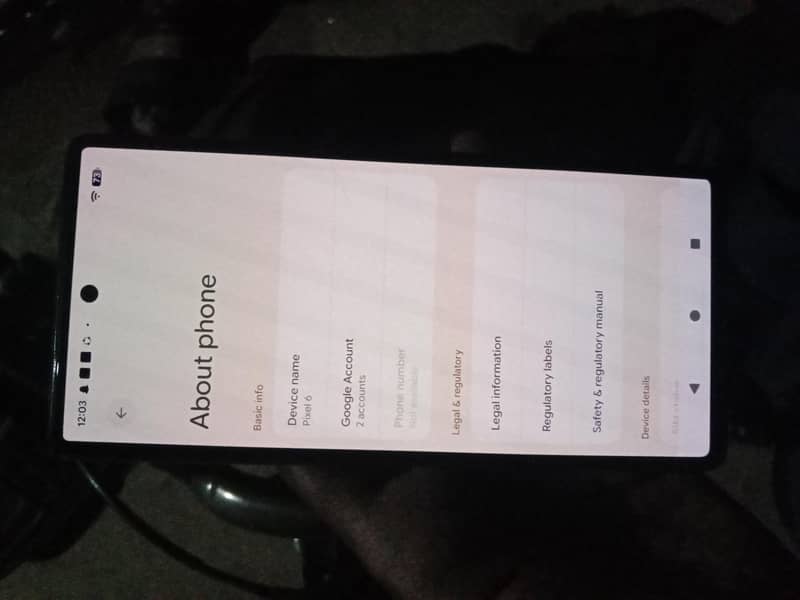 Google pixel 6 0