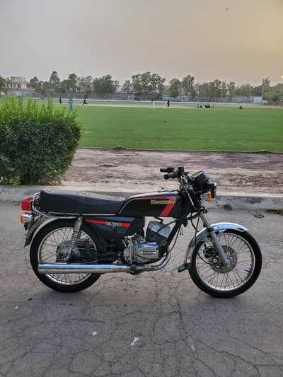 Kawasaki 110cc in good condition