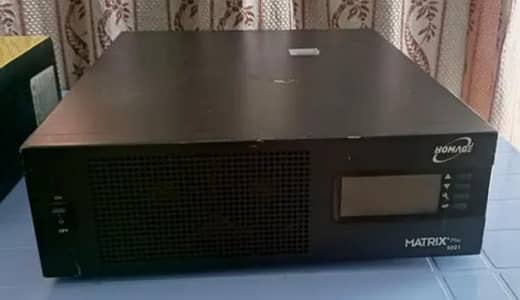 Homage MATRIC plus 5001 Model 5KVA power.