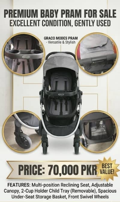 Baby Pram | Kids strollers | Baby Pushing walker | Double | Twins pra