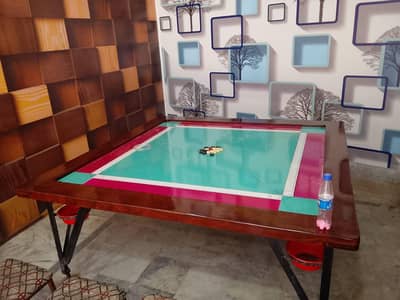 Glass Carrom Board