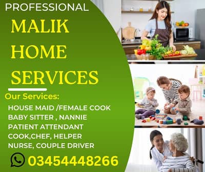 PROFESSIONAL MAID BABY SITTER PATIENT ATTENDENT COOK HELPER CHEF