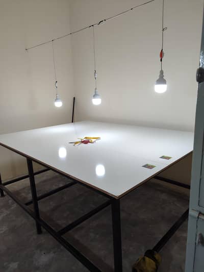 Cutting table For manufacturing Unit