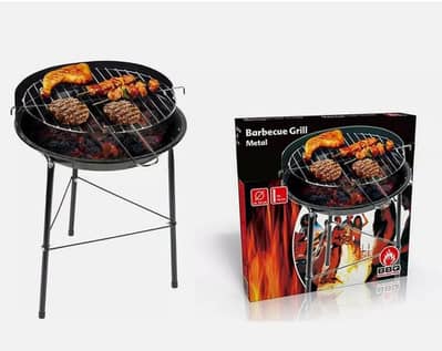 Imported Charcoal Grill Metal with complete set Portable