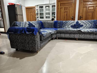 12 seater sofa set for sell all okay 10/10 condition