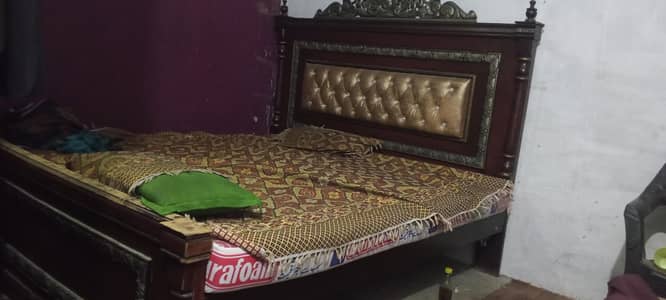 bed with mattress for sale