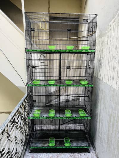 Master cage 4 Portion 8 cages