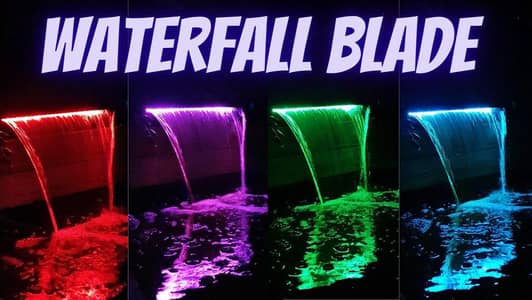 Decoration waterfall spill