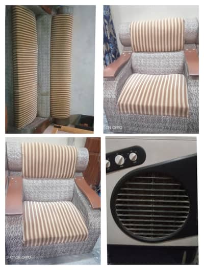 sofas for sale and Air cooler alsoo