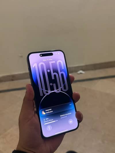 iPhone 14 pro max 256 gb JV