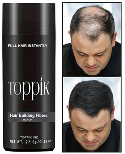 toppik Hair Fibers For Regrowth And Instant Styling Black 03020062817