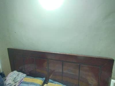ply wood bed for sell  with mattress