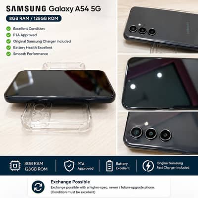 Samsung Galaxy A54 5G (8GB RAM / 128GB) – Excellent Condition