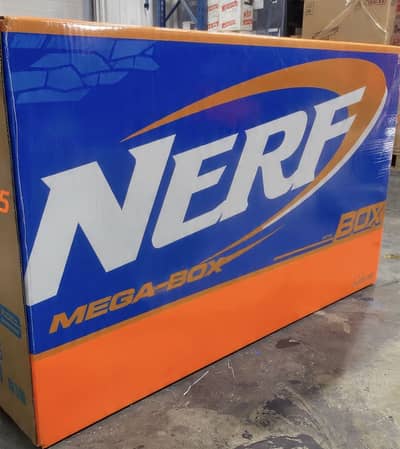 ORIGINAL NERF BOX WITH VARIOUS GUNS FOR SALE (used but good condition)