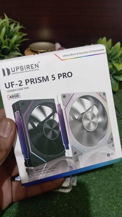UPSIREN UF-2 PRISM 5 PRO 120mm ARGB PWM CASE FAN