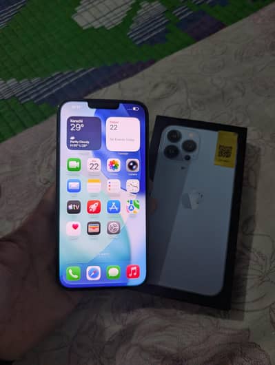 Iphone 13promax 128GB PTA Approved