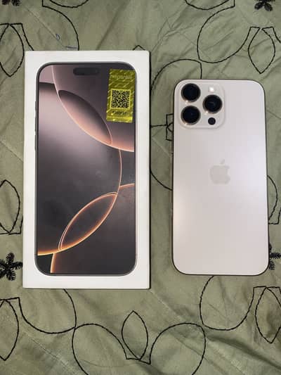 Iphone 16 pro max 256 GB Non Pta genuine