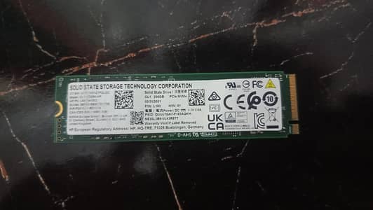 SSD 256 GB NVMe M2 PCIe 3.0