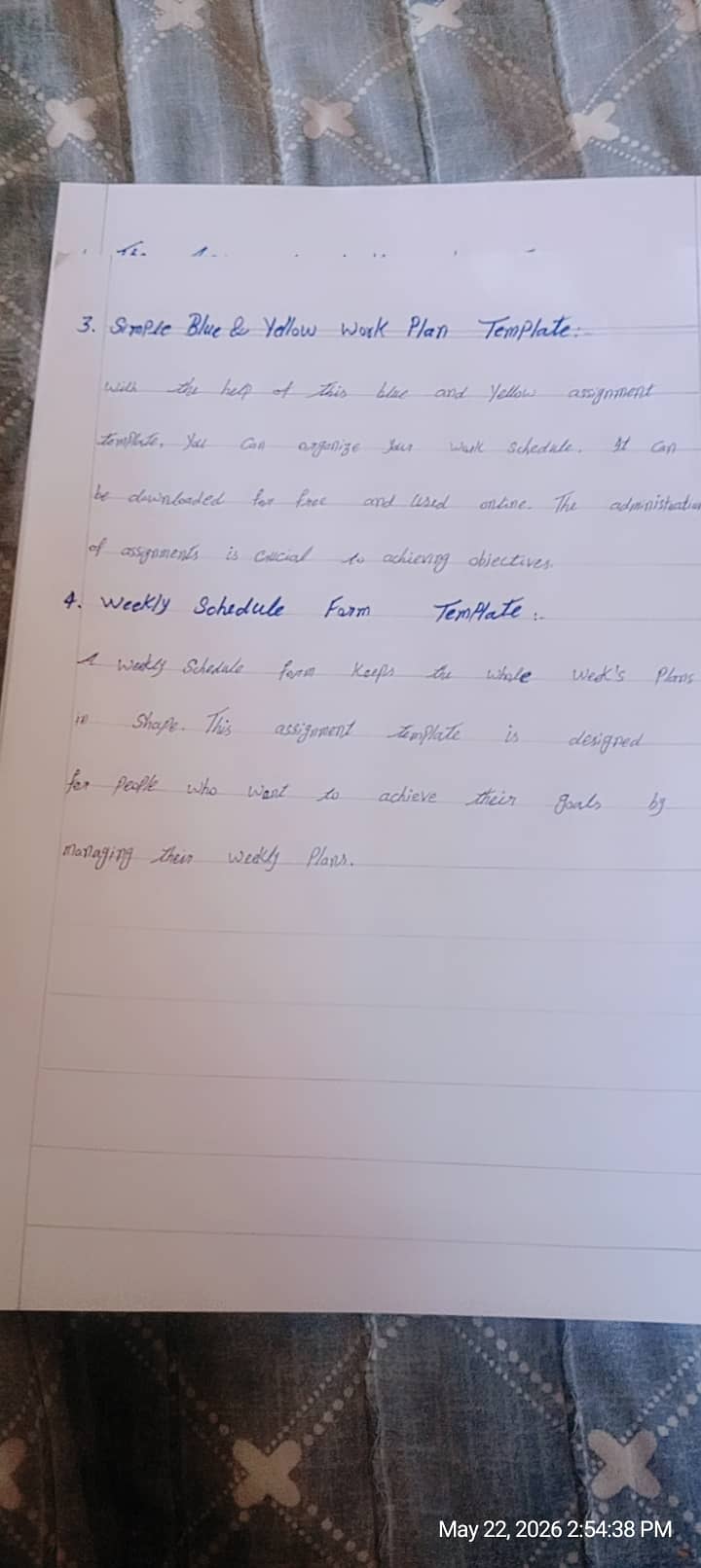 Assignment writing 0