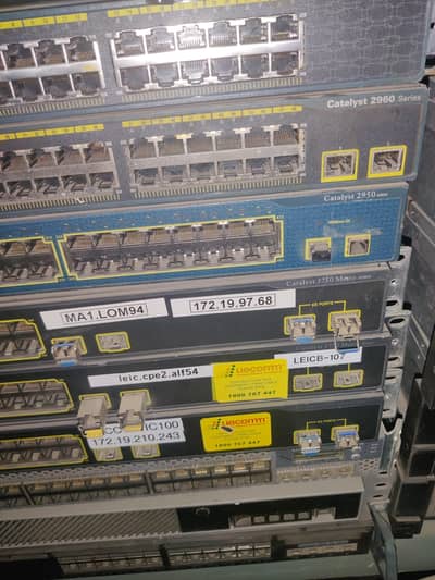 Cisco 3750 switch Metro