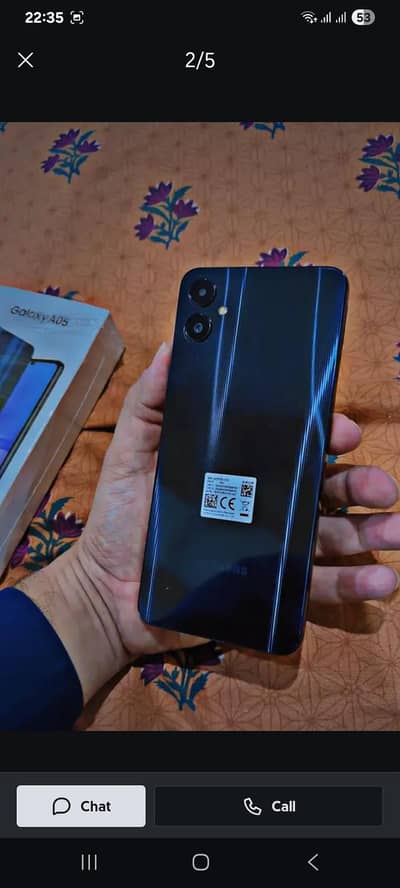 samsung A05  4/64 full box