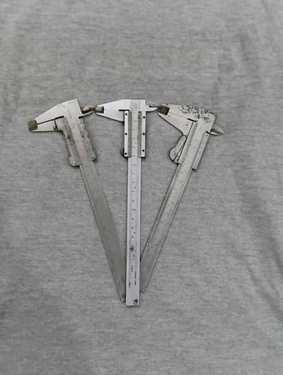 Heavy Duty Manual Vernier Calipers Lot of 3pieces[Bulgaria-ShangChina]