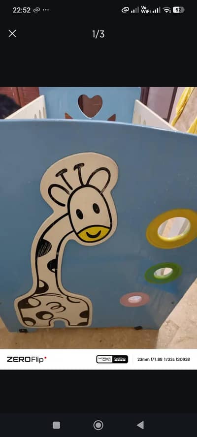 baby crib cot bed deco paint