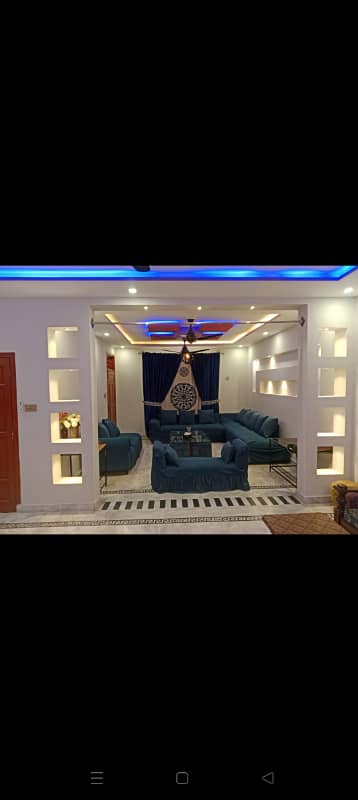 10 Marla Ground portion for Rent in University Town near to Islamabad international airport