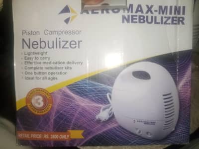 Aeromax-Mini Nebulizer Machine - Just 2 Months Used, Urgent Sale
