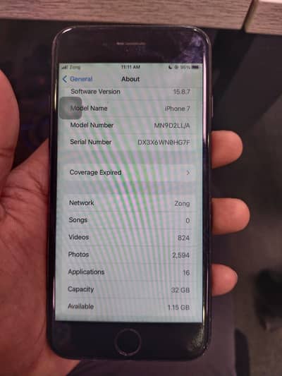 Apple iPhone 7 - 32gb PTA approved