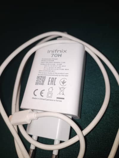 Infinix Note 40 Pro 70W Charger