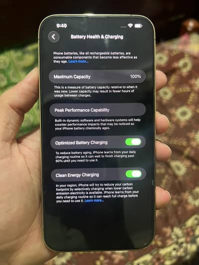 iphone 13 pro max 100 battery health