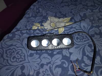4 Lanse Fog LED Light Yellow+ White Slightly Used
