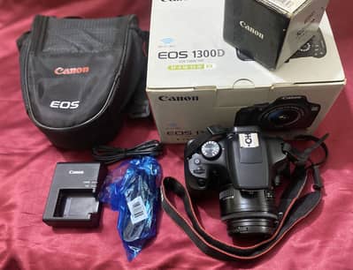 CANON EOS 1300D with all accessories