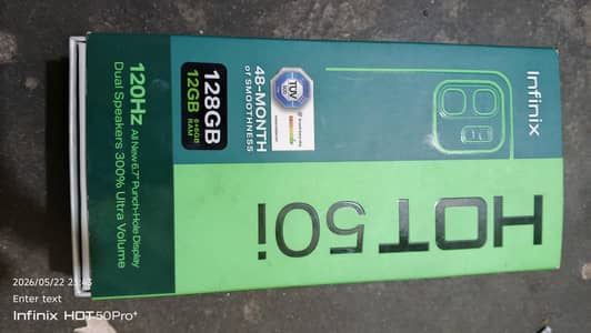 Infinix Hot 50 pro plus