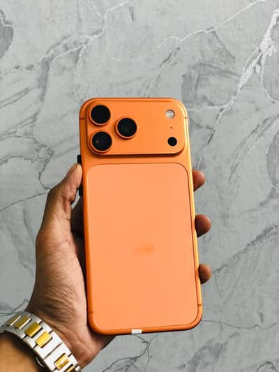 Iphone 17pro max 512gb pta approved double sim with box all ok( copy )