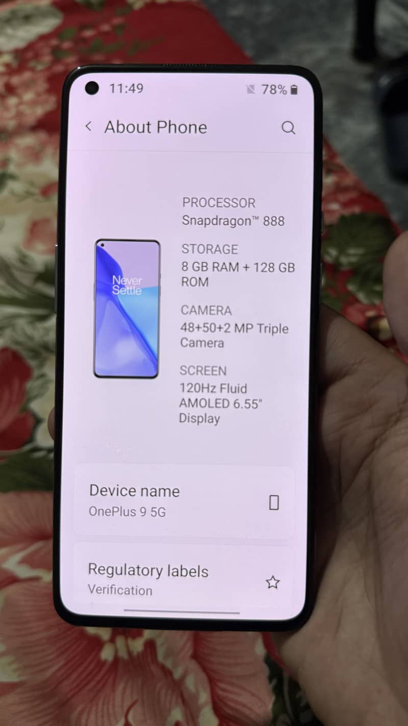 One plus 9 5g 1