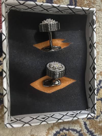 Black and white studs
