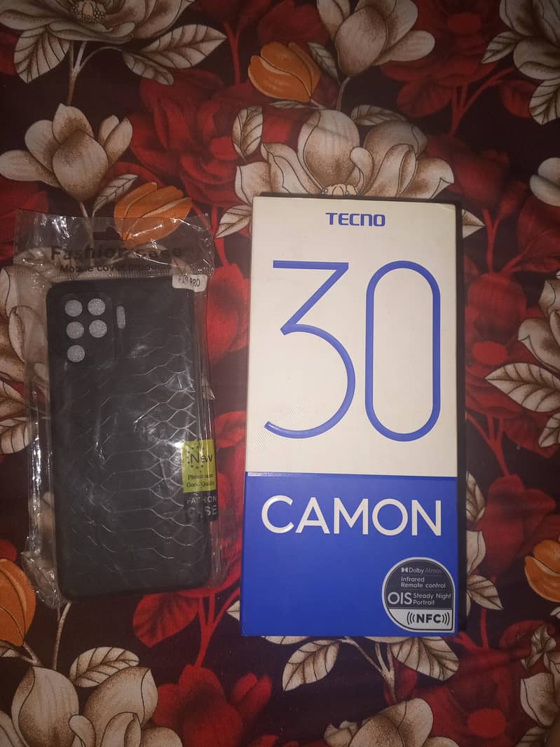 techno camon 30 only box 0