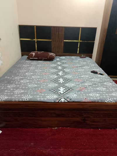 Bed and Almari