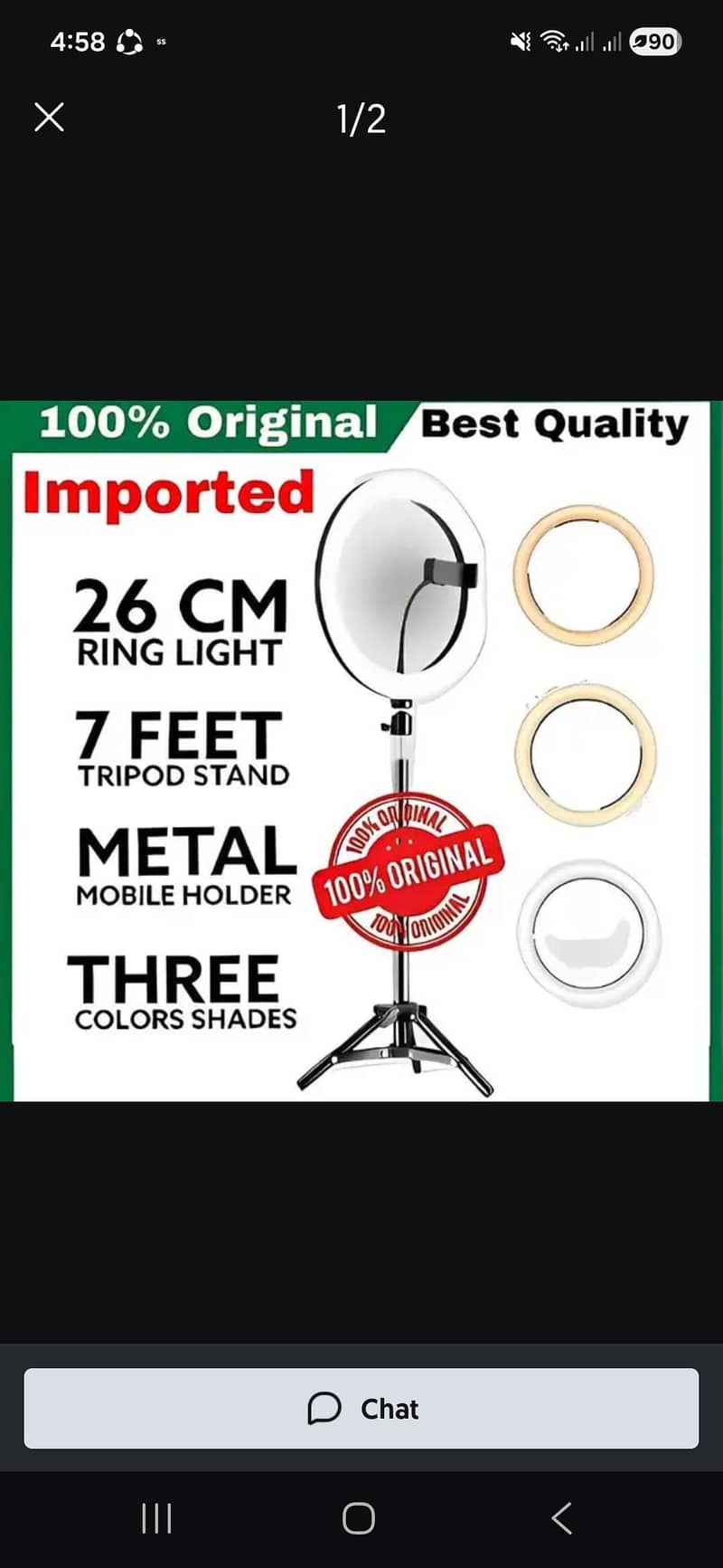 Ring light Mobile stand 1